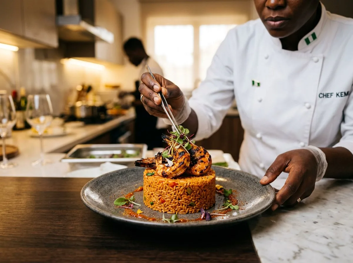 Private Chef & Jollof Masterclass — luxury experience in Nigeria